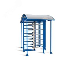Роторный турникет полноростовой, цветр по RAL 9005(черный муар) PERCo PERCo-RTD-16.2 RAL 9005