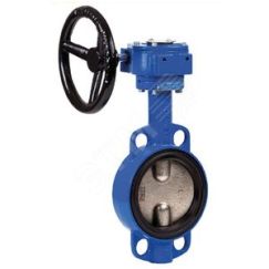 Задвижка шиберная DN 600 тип K21GV PN8 чугун с редуктором DENDOR BSBC21V06000