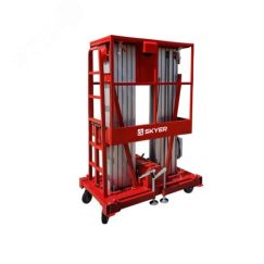 Подъемник телескопический, двухместный, высота подъема 8м, GTWY8-200 DC SKYER GTWY8-200 DC