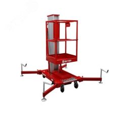 Подъемник телескопический, одноместный, высота подъема 6м, 220 В, GTWY6-100 DC SKYER GTWY6-100 DC