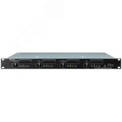 Цифровой усилитель мощности 4х250Вт, 100В, 50-20000Гц, THD 0.15%, сигнал/шум 100 дБ, высота 1 U TOA DA-250FH CE301