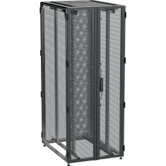 ITK by ZPAS Шкаф серверный 19" 47U 800х1200мм двухстворчатые перфорированные двери черный РФ