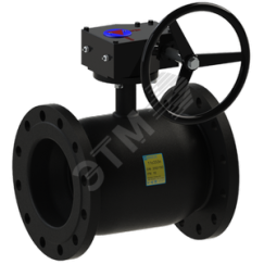 Кран шаровой фланцевый стандартнопроходной DN 350 PN 16 с редуктором тип 11с333п Breeze 11.33.350-002
