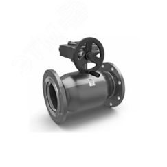 Кран шаровой стальной цельносварной фланцевый полнопроходной DN300 PN16 с редуктором LD КШ.Ц.Ф.Р.300.016.П/П.02