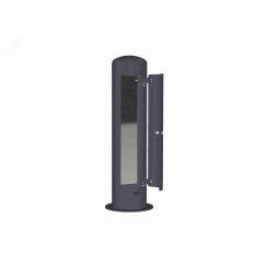 Пост питания антивандальный Alpenbox, оцинкованный, порошковая окраска, RAL7016, 1420x325 мм AlpenBox 7820003