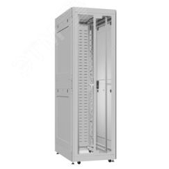 Шкаф серверный 52U 800х1200 передняя дверь: двустворчатая перфорированная IP20. задняя дверь: протект IP41. боковые панели: глухой металл. цвет: серый SYSMATRIX EX 8252.7461
