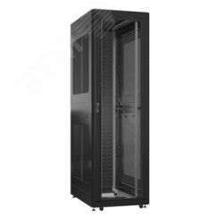 Шкаф серверный 52U 800х1200 передняя дверь: двустворчатая глухой металл IP51. задняя дверь: протект IP41. боковые панели: перфорированные. цвет: черны SYSMATRIX EX 8252.9562