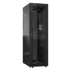 Шкаф серверный 52U 800х1200 передняя дверь: стекло IP41. задняя дверь: двустворчатая глухой металл IP51. боковые панели: глухой металл. цвет: черный R SYSMATRIX EX 8252.9151