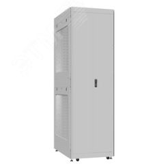 Шкаф серверный 52U 800х1200 передняя дверь: одностворчатая перфорированная IP20. задняя дверь: протект IP41. боковые панели: перфорированные. цвет: се SYSMATRIX EX 8252.7362