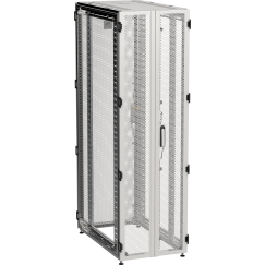 ITK by ZPAS Шкаф серверный 19" 42U 600х1000мм двухстворчатые перфорированные двери серый РФ