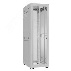 Шкаф серверный 52U 800х1000 передняя дверь: двустворчатая перфорированная IP20. задняя дверь: двустворчатая перфорированная IP20. боковые панели: глух SYSMATRIX EX 8052.7441