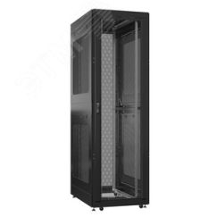 Шкаф серверный 52U 800х1200 передняя дверь: двустворчатая глухой металл IP51. задняя дверь: двустворчатая глухой металл IP51. боковые панели: перфорир SYSMATRIX EX 8252.9552
