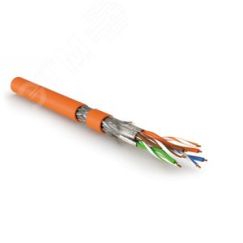 Кабель витая пара SFTP4-C8.1-S23-IN-LSZH-OR-500 (500 м) экран S/FTP Hyperline SFTP4-C8.1-S23-IN-LSZH-