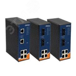 Коммутатор сетевой индустриальный Rugged 4x 10/100TX (RJ-45) + 2x 100FX (Mulit-Mode/SC) TOA IES-2042FX-MM-SC