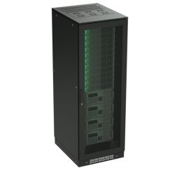 Разобранный напольный 19&quot; IT-CQE 42U 600х2000х800, двери перфорированная + перфорированная, RAL9005