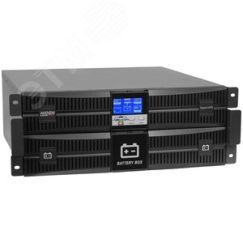 Источник бесперебойного питания On-line Hiden EXPERT UDC9206S-RT, встроенные акб в корпусе (9А/ч х 16шт), фаза 1/1, 6 kVA/6 kW (PF=1) Hiden 00-00001813