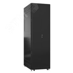 Шкаф серверный 52U 800х1200 передняя дверь: одностворчатая перфорированная IP20. задняя дверь: без. боковые панели: глухой металл. цвет: черный RAL900 SYSMATRIX EX 8252.9301