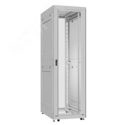 Шкаф серверный 52U 800х1200 передняя дверь: двустворчатая глухой металл IP51. задняя дверь: без. боковые панели: глухой металл. цвет: серый RAL7035  SYSMATRIX EX 8252.7501