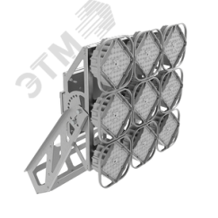 Прожектор светодиодный AirQub Sport 640 Вт 4000 К 10 град  DALI Вартон V1-P1-703X3-04D27-6564040