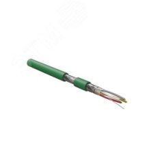 Кабель KNX-F-4x20/1-LSZH-GR (500 м)интерфейса KNX/EIB. 4х20 AWG. однопроволочн Hyperline KNX-F-4x20/1-LSZH-GR