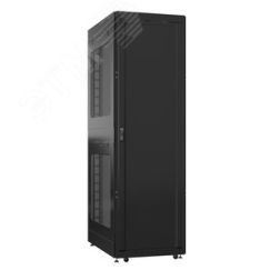 Шкаф серверный 52U 800х1200 передняя дверь: одностворчатая глухой металл IP51. задняя дверь: без. боковые панели: перфорированные. цвет: черный RAL900 SYSMATRIX EX 8252.9202