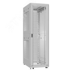 Шкаф серверный 42U 800х1000 передняя дверь: двустворчатая глухой металл IP51. задняя дверь: протект IP41. боковые панели: перфорированные. цвет: серый SYSMATRIX EX 8042.7562