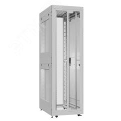 Шкаф серверный 42U 800х1200 передняя дверь: двустворчатая перфорированная IP20. задняя дверь: без. боковые панели: перфорированные. цвет: серый RAL703 SYSMATRIX EX 8242.7402