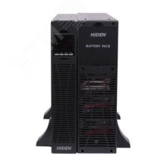 Источник бесперебойного питания On-line Hiden KU9110-RT 10000 Ва/9000 Вт, фаза 1/1, внешние акб 96/108/120В (16/18/20 АКБ), ЗУ 10А Hiden 00-00000685