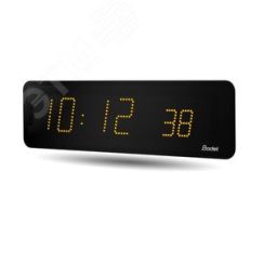 Часы цифровые STYLE II 10S (часы/минуты/секунды), высота цифр 10 см, сек 7 см, желтый цвет, AFNOR, 240 В BODET 946853