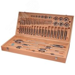 Набор метчиков и плашек M5 -M30 HSS-G 62 предмета Voelkel V48007