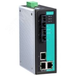 Коммутатор 3 x 10/100BaseTX, 2 x 100BaseFX (одномодовое оптоволокно) с базовыми функциями управления MOXA EDS-405A-SS-SC
