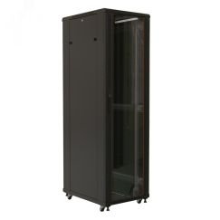 Шкаф напольный 19-дюймовый 32U 1610x800х1200 мм (ВхШхГ) Hyperline TTB-3282-AS-RAL9004