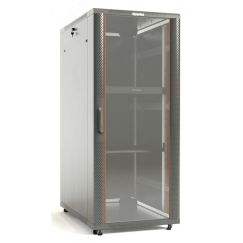 Шкаф напольный 19-дюймовый 32U 1610x800х1200 мм (ВхШхГ) Hyperline TTB-3282-AS-RAL7035