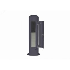 Пост питания антивандальный Alpenbox, оцинкованный, порошковая окраска, RAL7016, 1100x273 мм AlpenBox 7820001