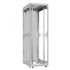 Шкаф серверный 52U 800х1200 передняя дверь: без. задняя дверь: одностворчатая перфорированная IP20. боковые панели: без. цвет: серый RAL7035  SYSMATRIX EX 8252.7030