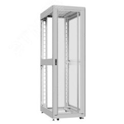 Шкаф серверный 52U 800х1200 передняя дверь: двустворчатая глухой металл IP51. задняя дверь: без. боковые панели: без. цвет: серый RAL7035  SYSMATRIX EX 8252.7500