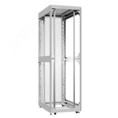 Шкаф серверный 52U 800х1200 передняя дверь: без. задняя дверь: двустворчатая глухой металл IP51. боковые панели: без. цвет: серый RAL7035  SYSMATRIX EX 8252.7050