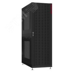 Шкаф серверный 48U 800х1200 передняя дверь: протект IP41. задняя дверь: двустворчатая перфорированная IP20. боковые панели: перфорированные. цвет: чер SYSMATRIX NS 8248.9642