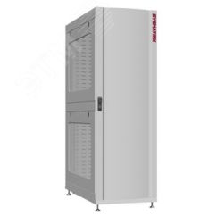 Шкаф серверный 48U 800х1200 передняя дверь: одностворчатая глухой металл IP51. задняя дверь: протект IP41. боковые панели: перфорированные. цвет: серы SYSMATRIX NS 8248.7262