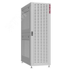 Шкаф серверный 45U 800х1200 передняя дверь: протект IP41. задняя дверь: протект IP41. боковые панели: перфорированные. цвет: серый RAL7035  SYSMATRIX NS 8245.7662