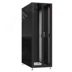 Шкаф серверный 45U 800х1200 передняя дверь: двустворчатая перфорированная IP20. задняя дверь: двустворчатая глухой металл IP51. боковые панели: глухой SYSMATRIX NS 8245.9451
