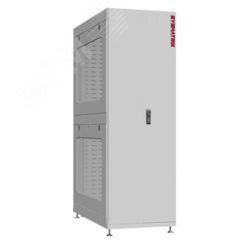 Шкаф серверный 48U 600х1200 передняя дверь: двустворчатая глухой металл IP51. задняя дверь: протект IP41. боковые панели: перфорированные. цвет: серый SYSMATRIX NS 6248.7562