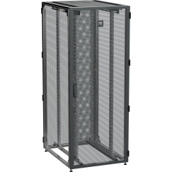 ITK by ZPAS Шкаф серверный 19" 42U 800х1000мм одностворчатые перфорированные двери черный РФ