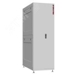 Шкаф серверный 45U 800х1070 передняя дверь: двустворчатая глухой металл IP51. задняя дверь: одностворчатая глухой металл IP51. боковые панели: глухой  SYSMATRIX NS 8145.7521
