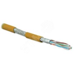 Кабель SFTP4-C6A-S23-IN-LSZH-OR-500 (500 м) витая пара экраниров.(S/FTP)кат.6a Hyperline 445100