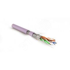 Кабель SFTP4-C7-S23-IN-LSZH-PK-500 (500 м) витая параэкранированная S/FTPкат.7 Hyperline 445167