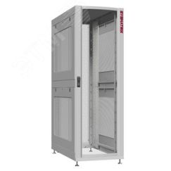 Шкаф серверный 45U 600х1070 передняя дверь: одностворчатая перфорированная IP20. задняя дверь: двустворчатая перфорированная IP20. боковые панели: пер SYSMATRIX NS 6145.7342