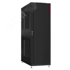 Шкаф серверный 48U 600х1070 передняя дверь: одностворчатая глухой металл IP51. задняя дверь: одностворчатая глухой металл IP51. боковые панели: перфор SYSMATRIX NS 6148.9222