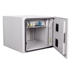 Шкаф 19'' всепогодный для оборудования, 15U х 800 мм, с аксессуарами ''под ключ Roxton TR-156W