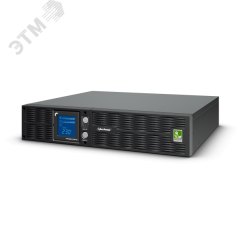 Источник бесперебойного питания Line-Interactive 1500VA/1350W USB/RS-232/Dry/EPO/SNMPslot/RJ11/45 (8 IEC С13) Cyberpower PR1500ELCDRT2U